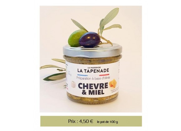 TAPENADE CHEVRE MIEL